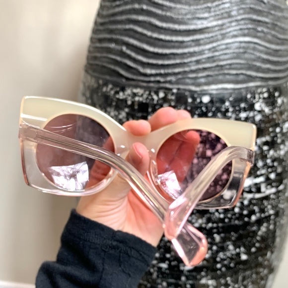 New Zac Posen Leona Pink Sunglasses main image 7